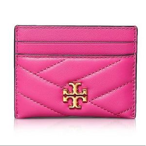 NWT Tory Burch Kira Chevron Card Case